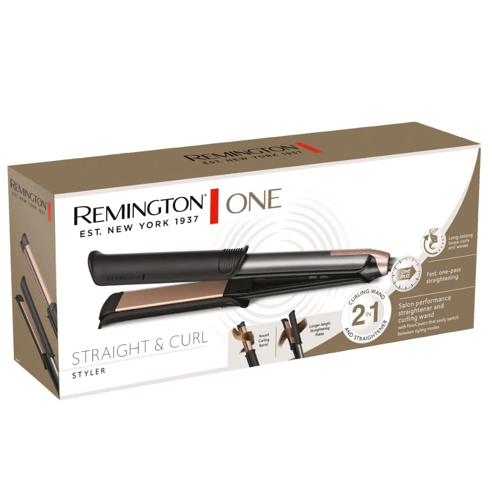 Remington ONE 2-in-1 Straightener & Curler S6077 - Image 8