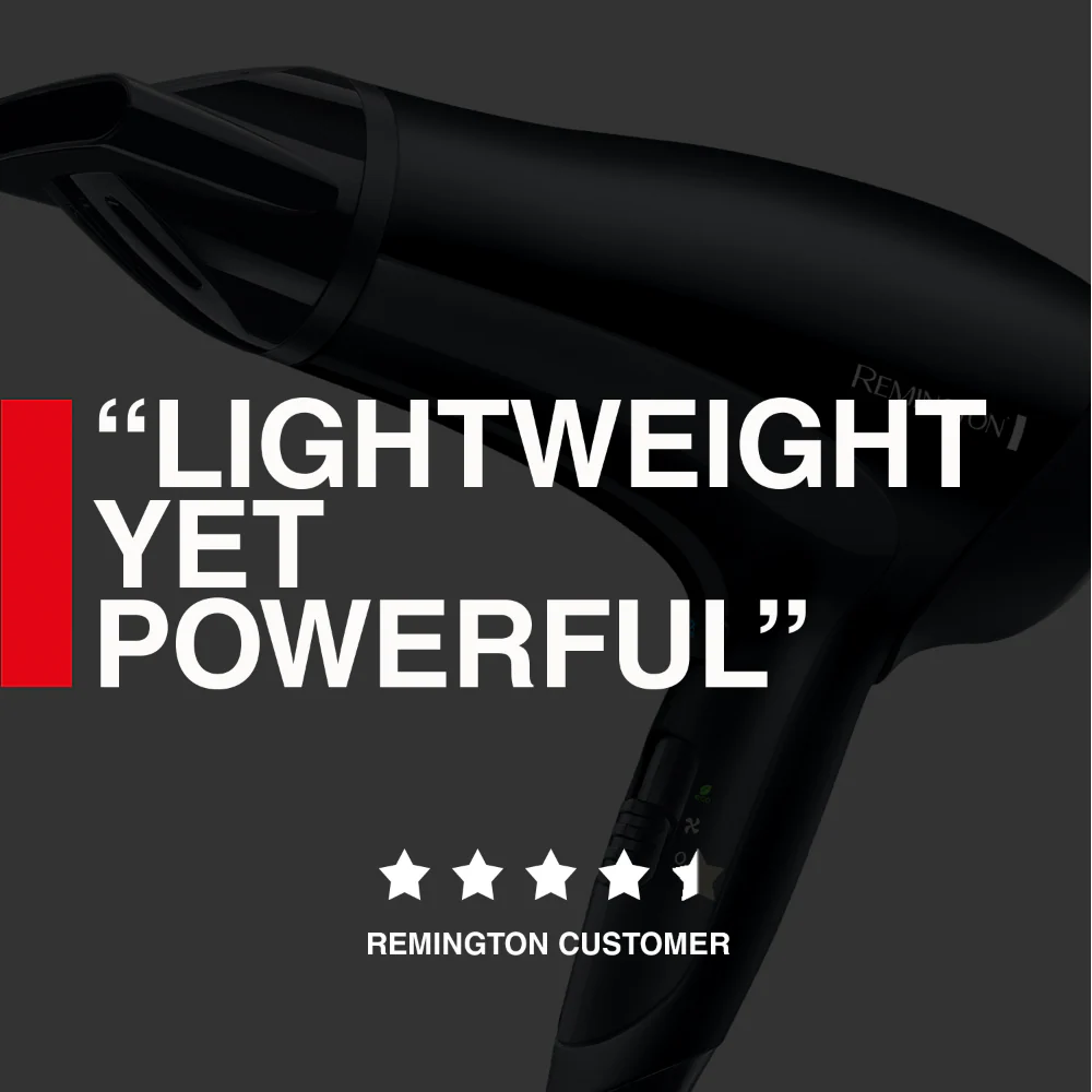 Remington Power Dry Hairdryer D3010 - Image 4