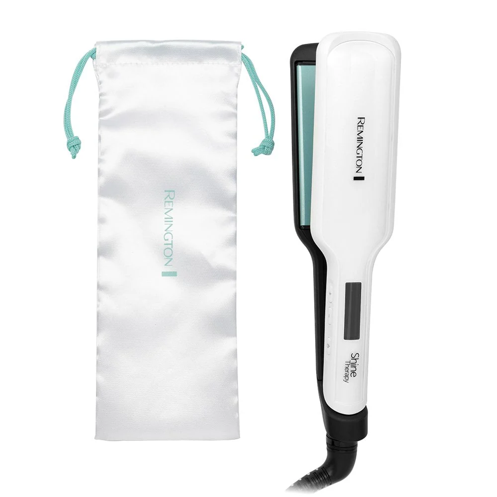 Remington Shine Therapy Wide Plate Hair Straightener S8550 - Image 3