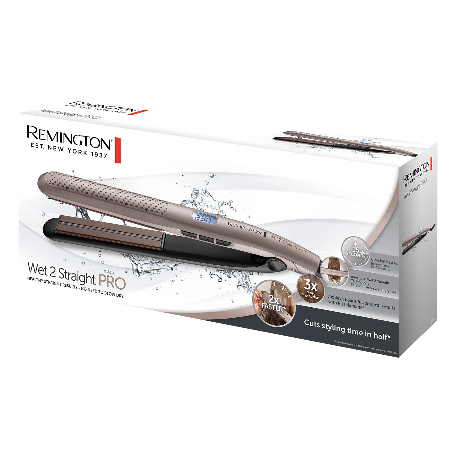 Remington Wet 2 Straight Pro Straightener S7970 - Image 10
