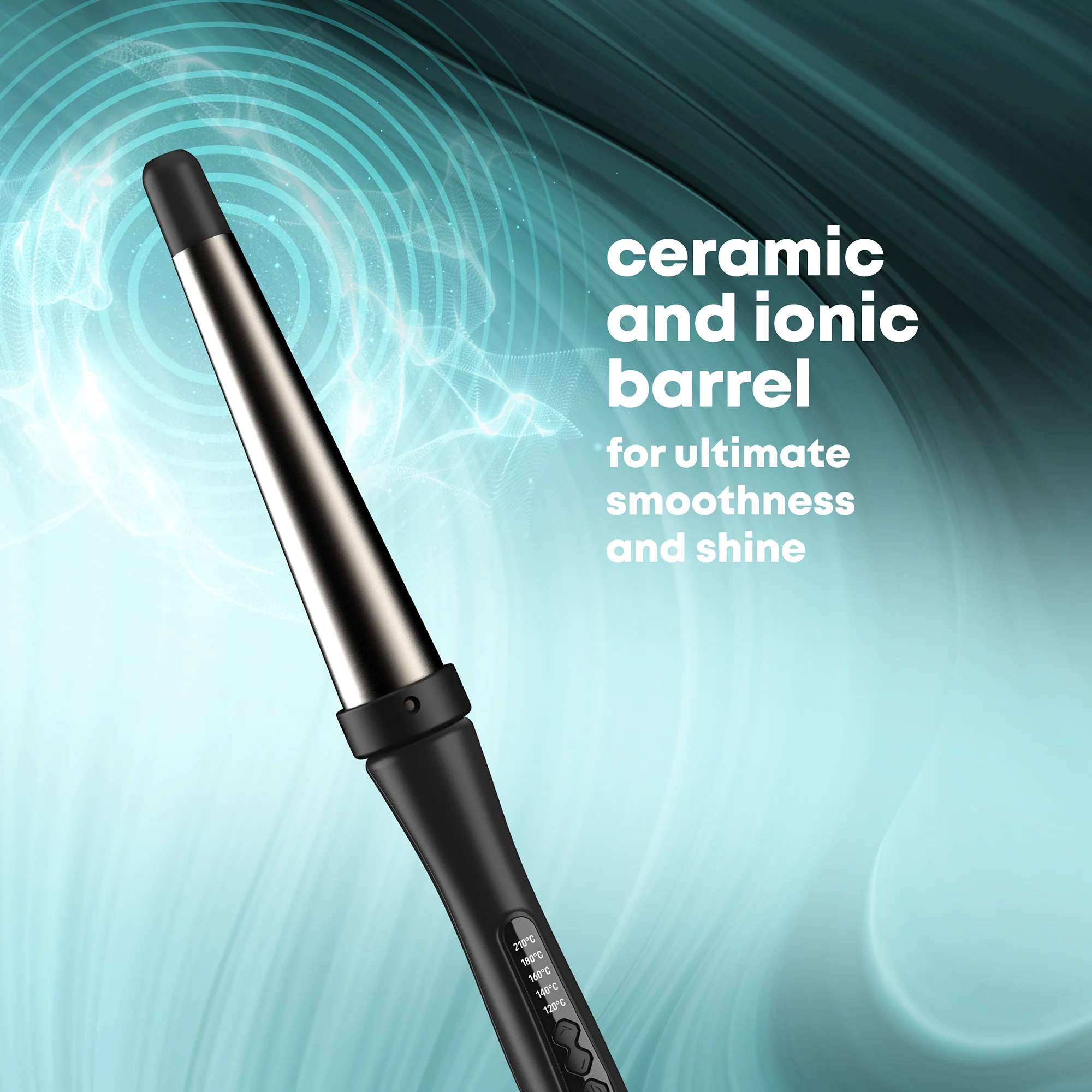 Revamp Big Hot Ceramic Curling Wand - Image 6