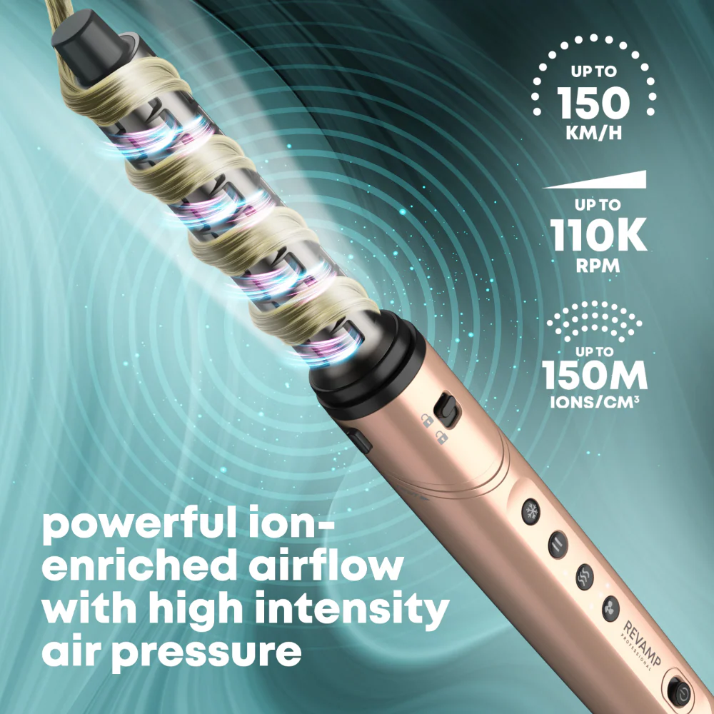 Revamp Dynamic Radiance Pro Blow Dry 7-In-1 Ionic Air Styler - Image 3