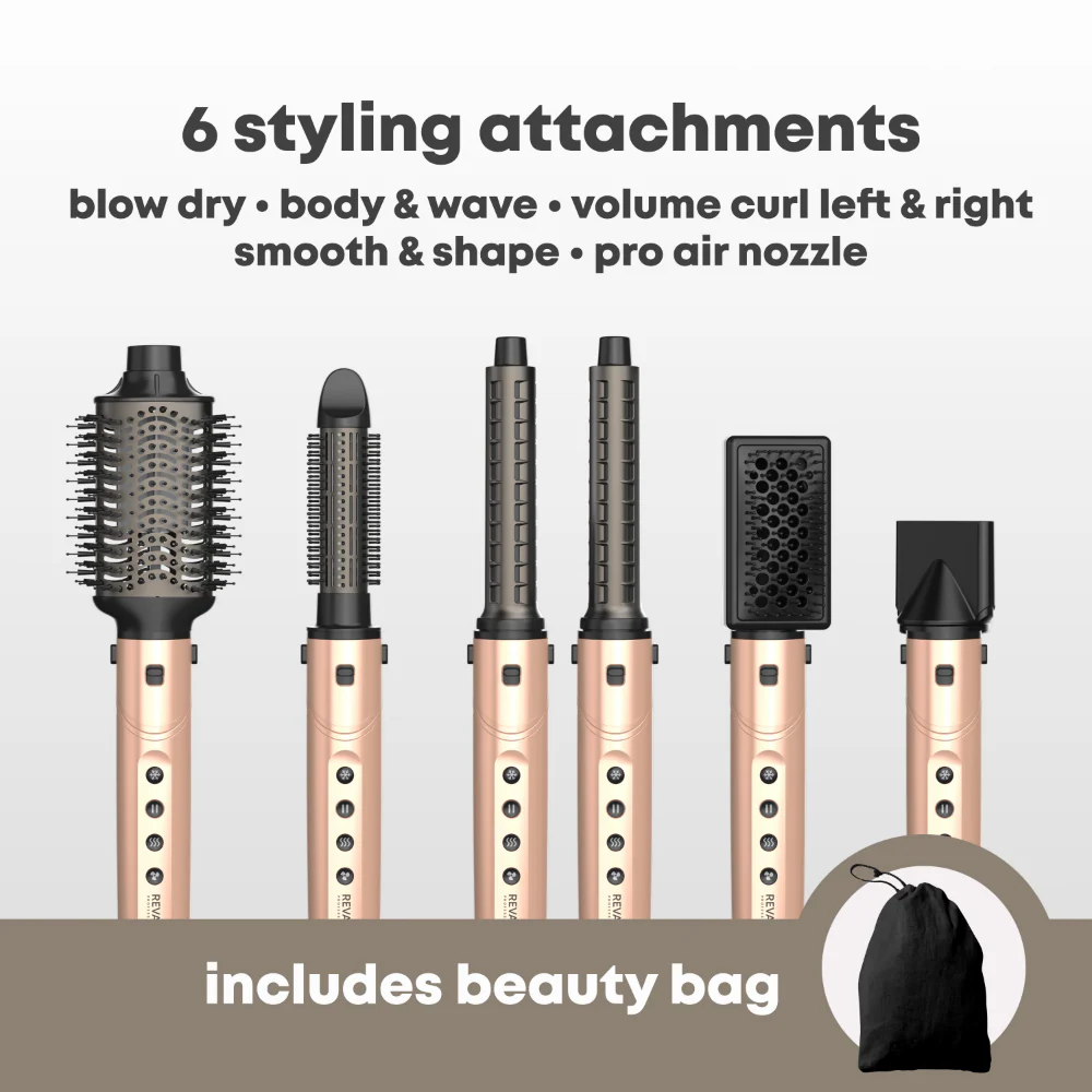 Revamp Dynamic Radiance Pro Blow Dry 7-In-1 Ionic Air Styler - Image 6
