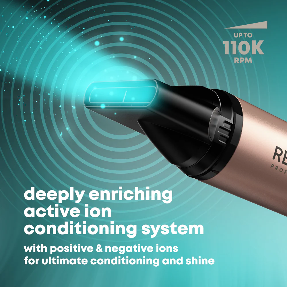 Revamp Dynamic Radiance X Shine Digital Intelligent Ionic Hair Dryer Gold - Image 3