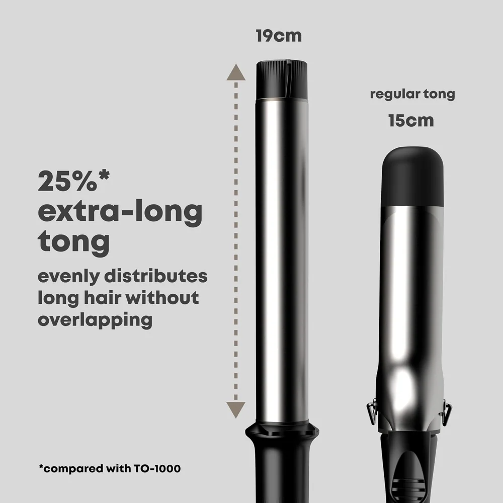 Revamp Effortless Curls Extra-Long Ceramic Tong 32mm - Image 2