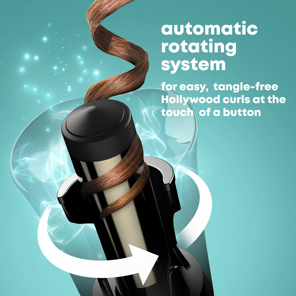 Revamp Hollywood Curl Auto-Rotate Ceramic Curler - Image 2