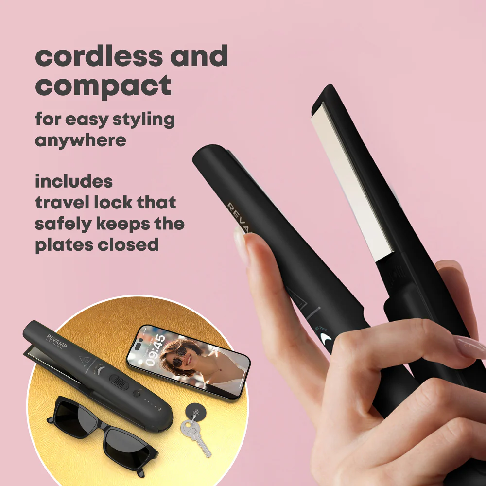 Revamp Liberate Cordless Compact Ceramic Hair Straightener - Image 2