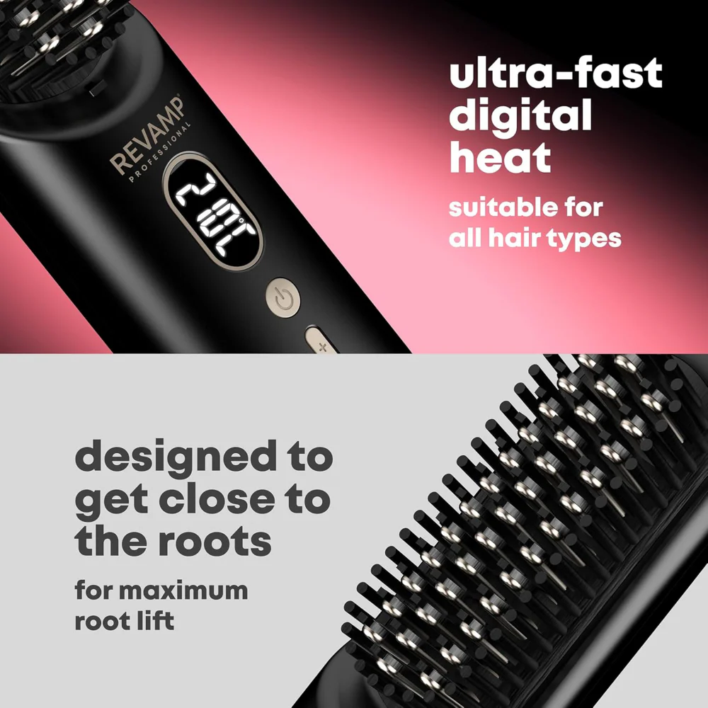 Revamp Straight & Go Ionic Cordless Hot Brush - Image 6