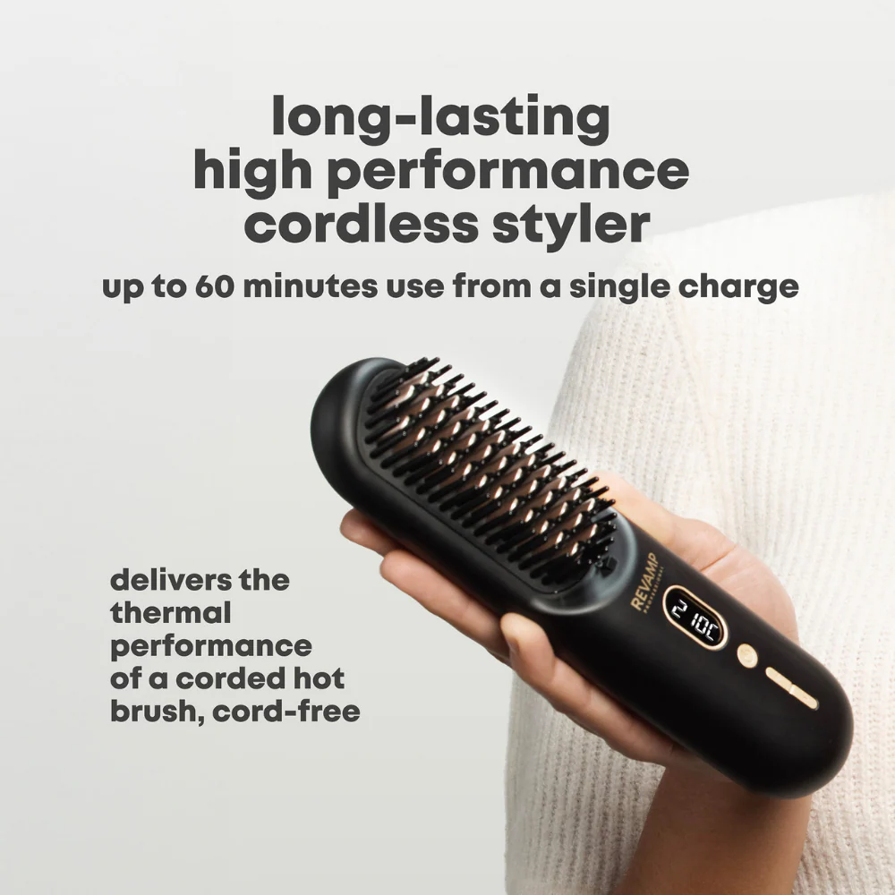 Revamp Straight & Go Ionic Cordless Hot Brush - Image 7