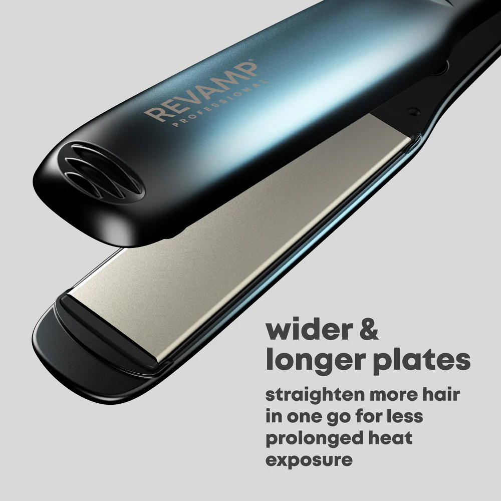Revamp Wide Ultra X Shine Ceramic Hair Straightener - Image 2