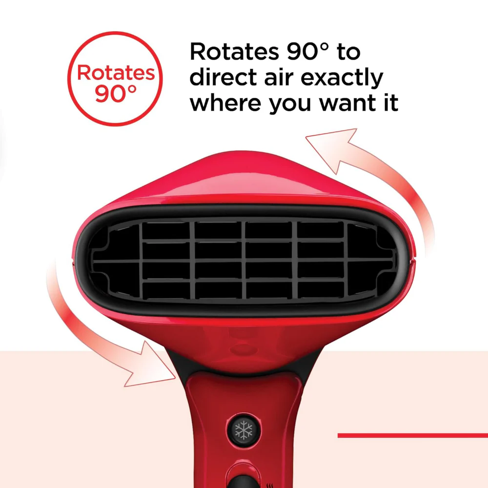 Revlon Pro Collection Airflow Control Hair Dryer Red - Image 2