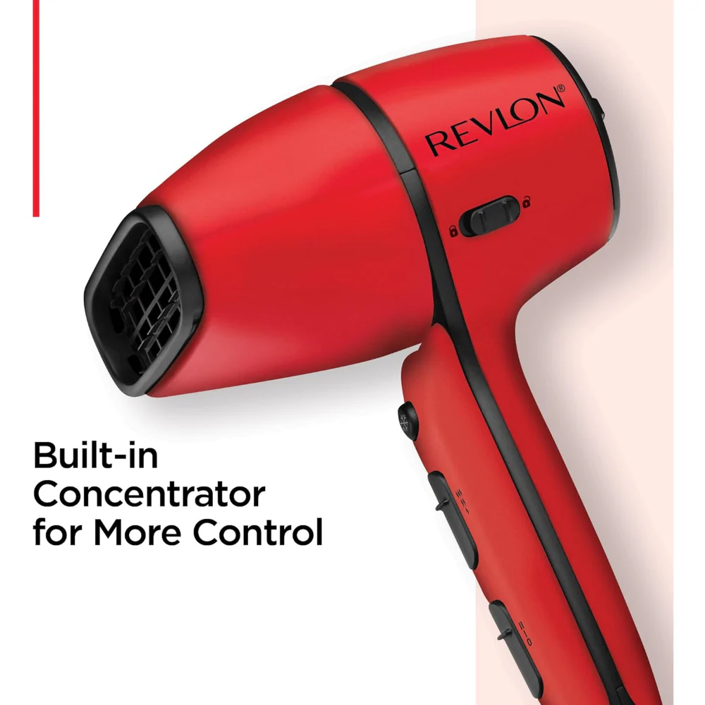 Revlon Pro Collection Airflow Control Hair Dryer Red - Image 3