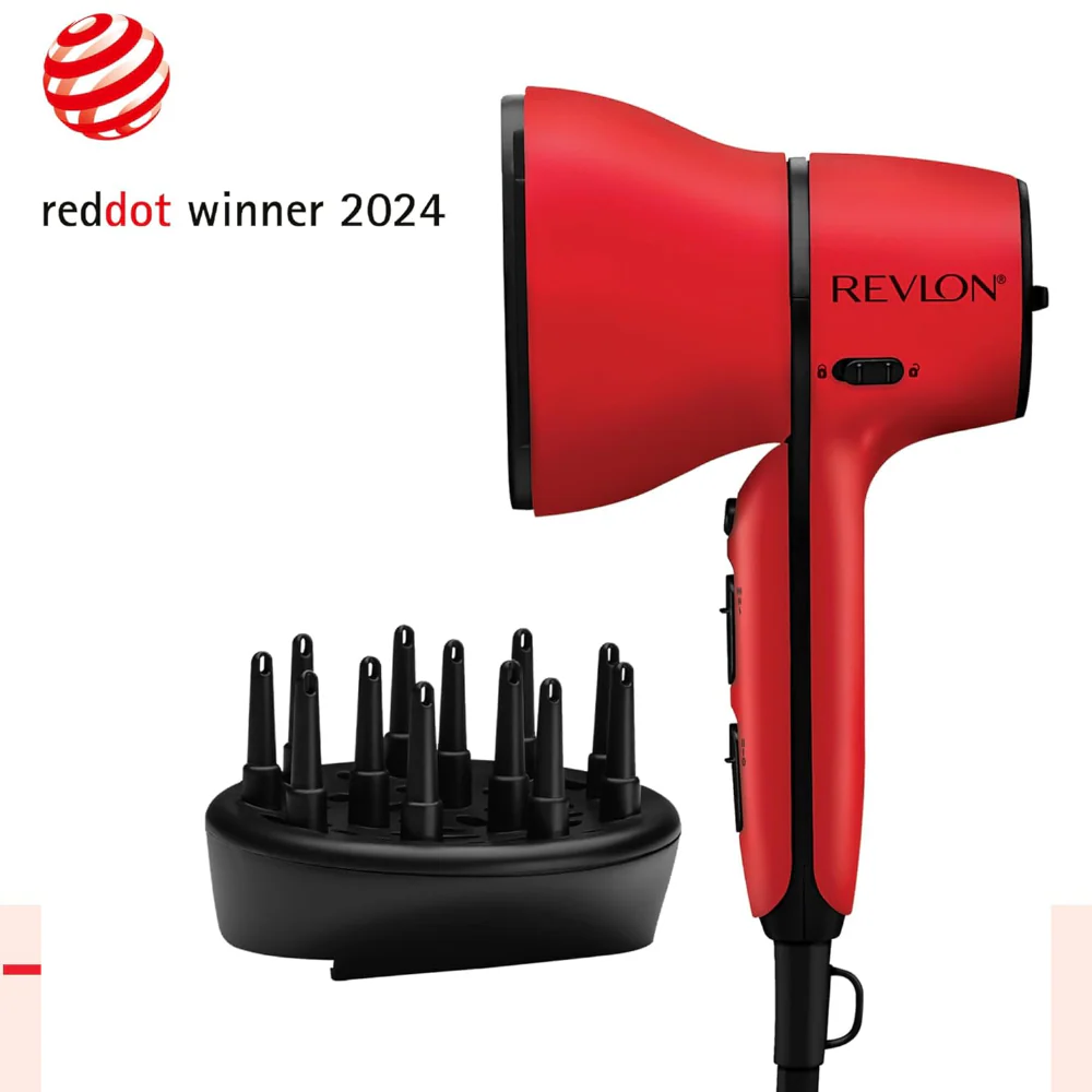 Revlon Pro Collection Airflow Control Hair Dryer Red - Image 4