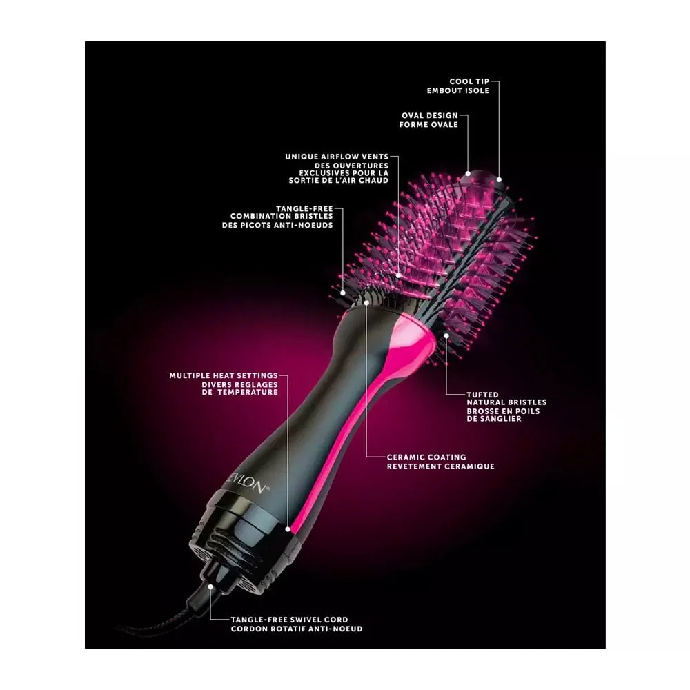 Revlon Pro Collection Salon One-Step Hair Dryer & Volumiser Black - Image 5