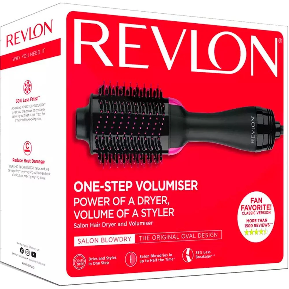 Revlon Pro Collection Salon One-Step Hair Dryer & Volumiser Black - Image 6