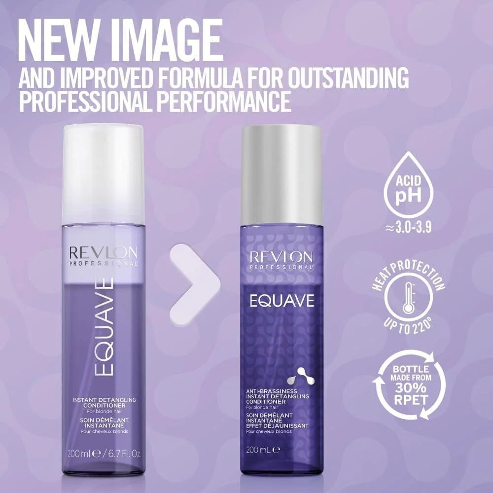 Revlon Professional Equave Anti-Brassiness Instant Detangling Conditioner 200ml - Image 2