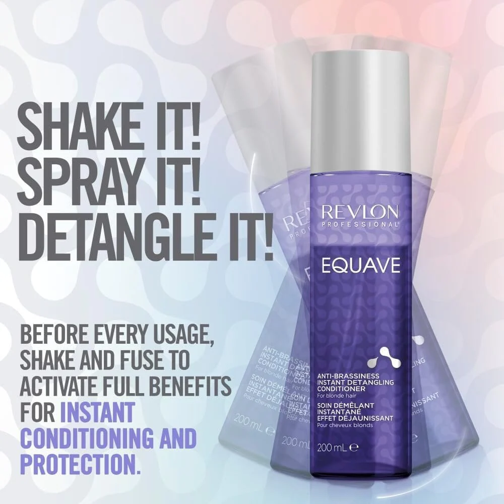 Revlon Professional Equave Anti-Brassiness Instant Detangling Conditioner 200ml - Image 3