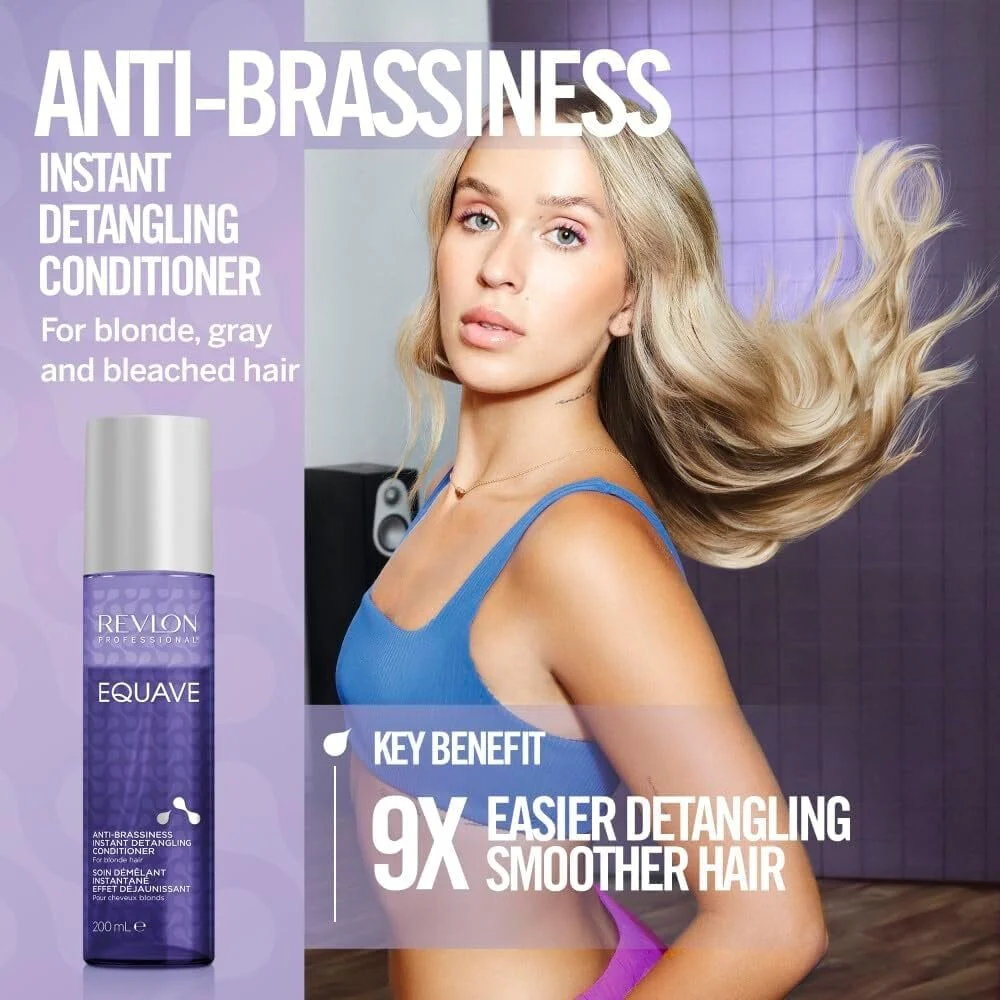 Revlon Professional Equave Anti-Brassiness Instant Detangling Conditioner 200ml - Image 4