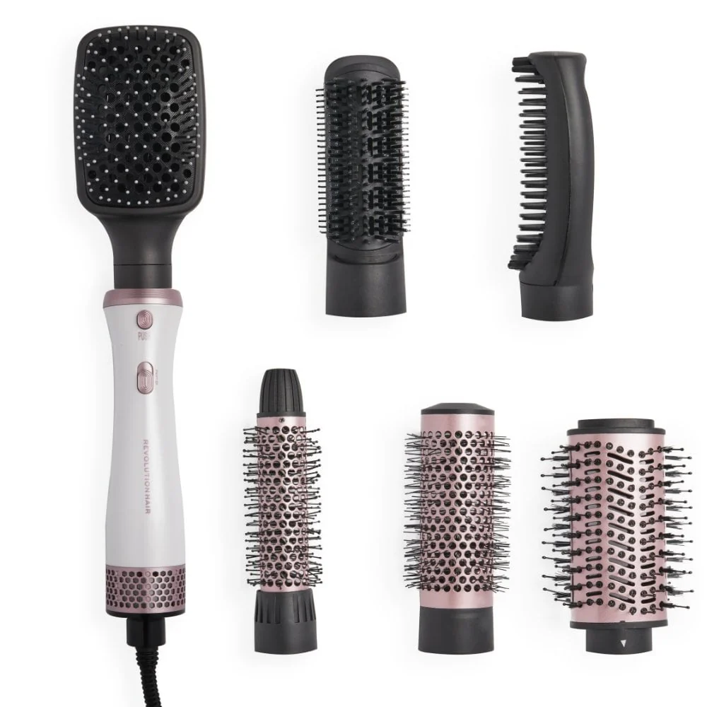 Revolution Haircare Mega Blow Out Hot Air Brush Set 6-in-1 - Image 2