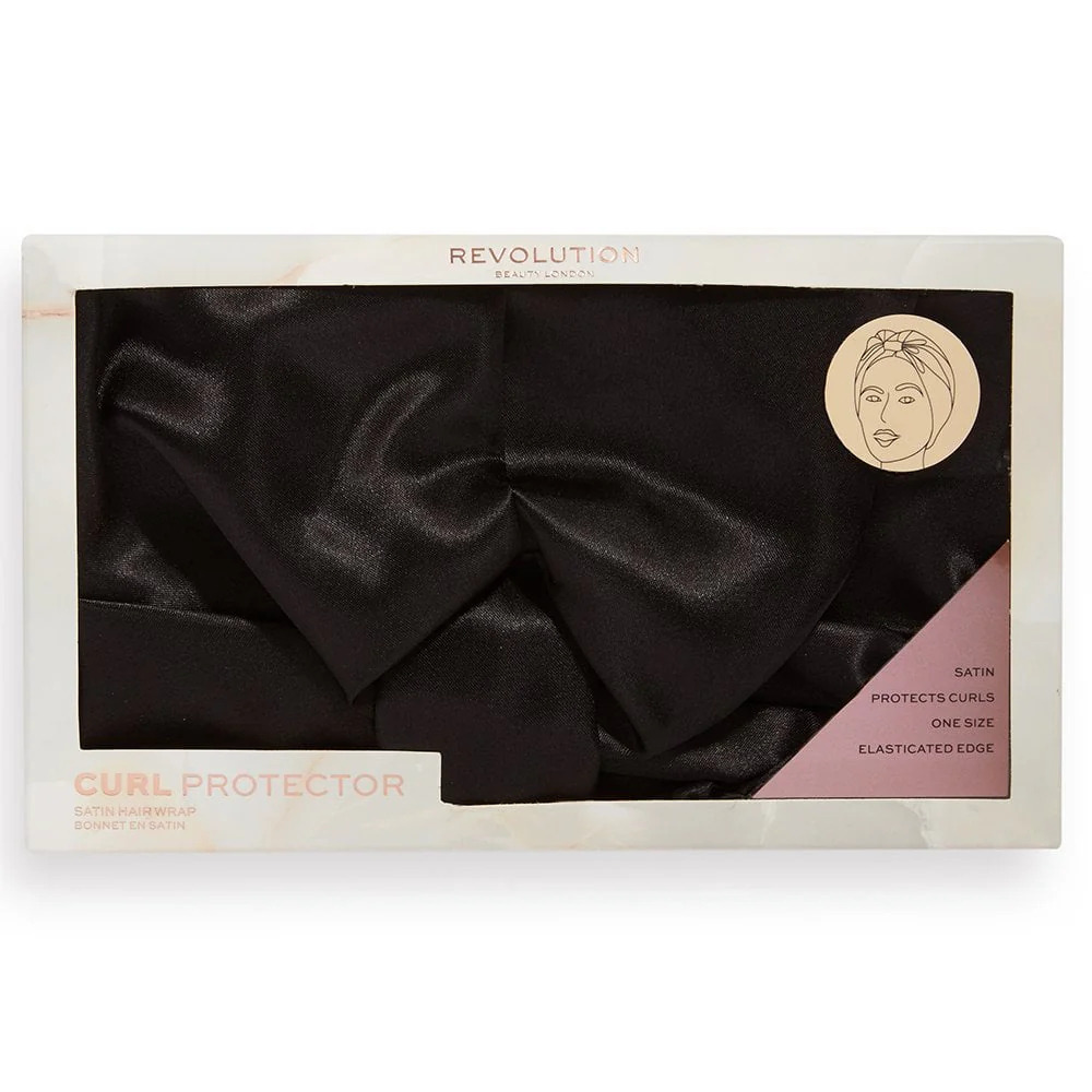 Revolution Haircare Satin Turban Black - Image 2