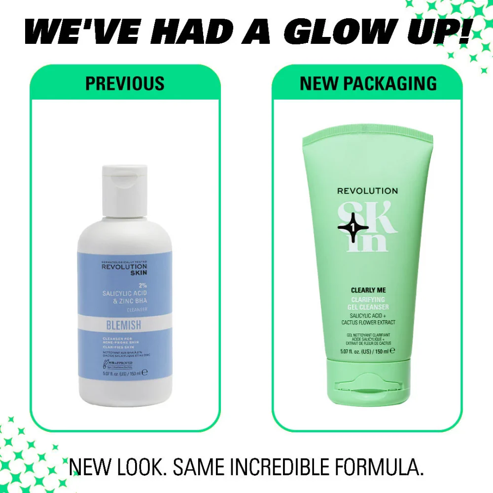 Revolution Skincare Clearly Me Clarifying Gel Cleanser 150ml - Image 6
