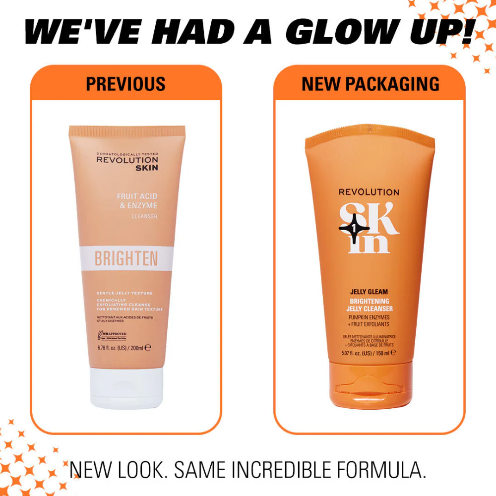 Revolution Skincare Jelly Gleam Brightening Cleanser 150ml - Image 6