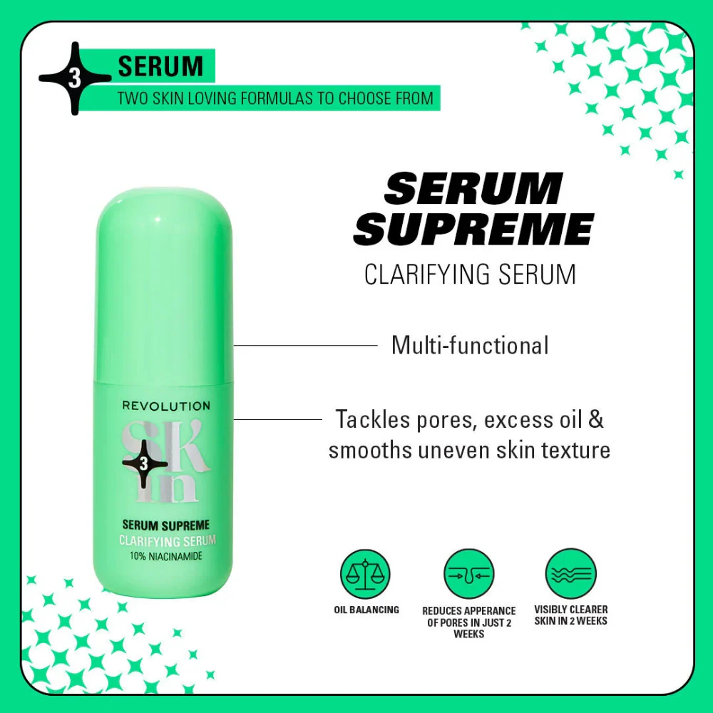 Revolution Skincare Serum Supreme Clarifying Serum 30ml - Image 3