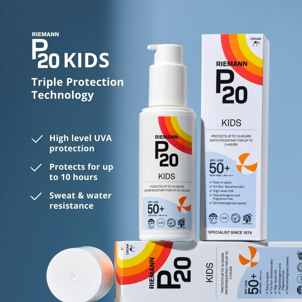 Riemann P20 Kids Sun Cream SPF50+ 200ml - Image 3