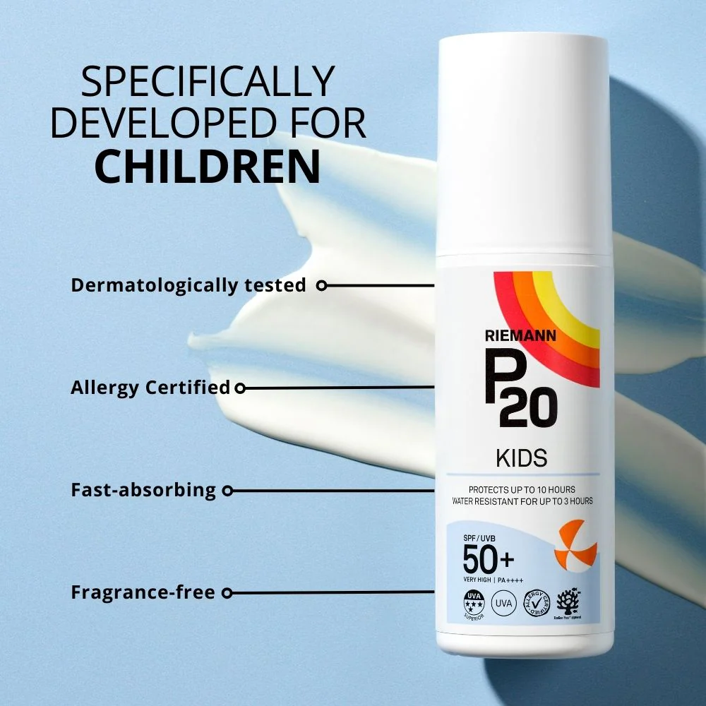 Riemann P20 Kids Sun Cream SPF50+ 200ml - Image 5