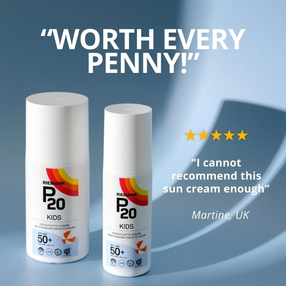 Riemann P20 Kids Sun Cream SPF50+ 200ml - Image 7