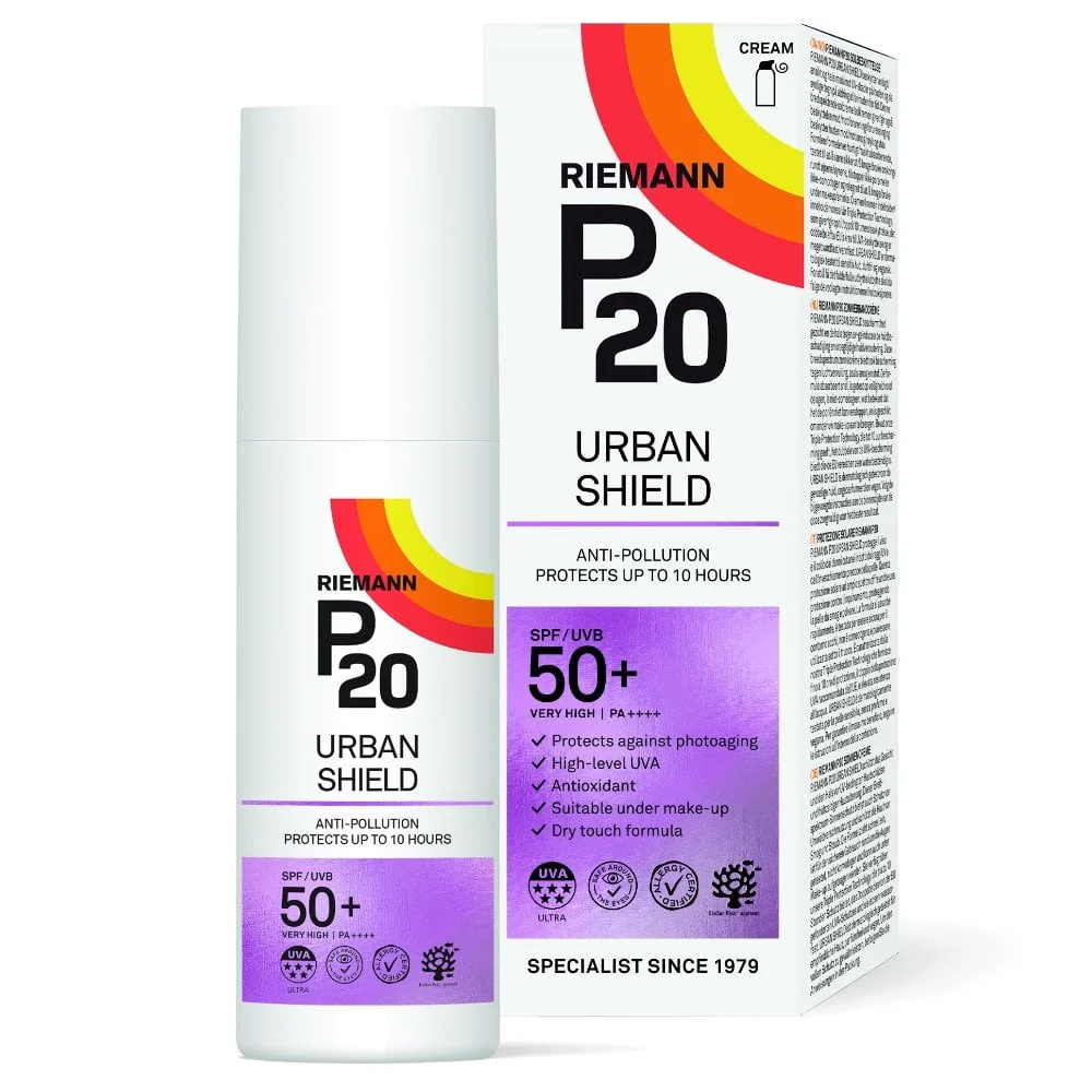 Riemann P20 Original Face Urban Shield Sun Cream SPF50+ 50g - Image 2