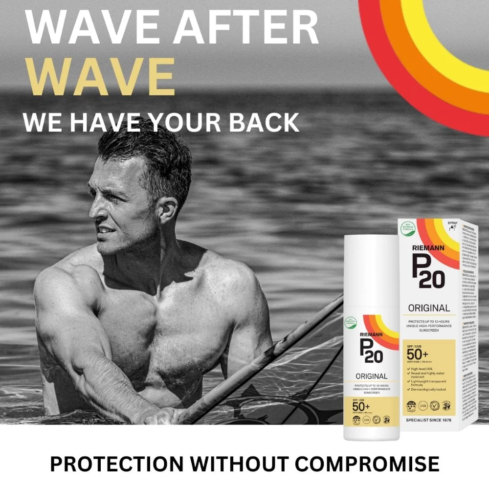 Riemann P20 Original Sun Cream SPF50+ 100ml - Image 10