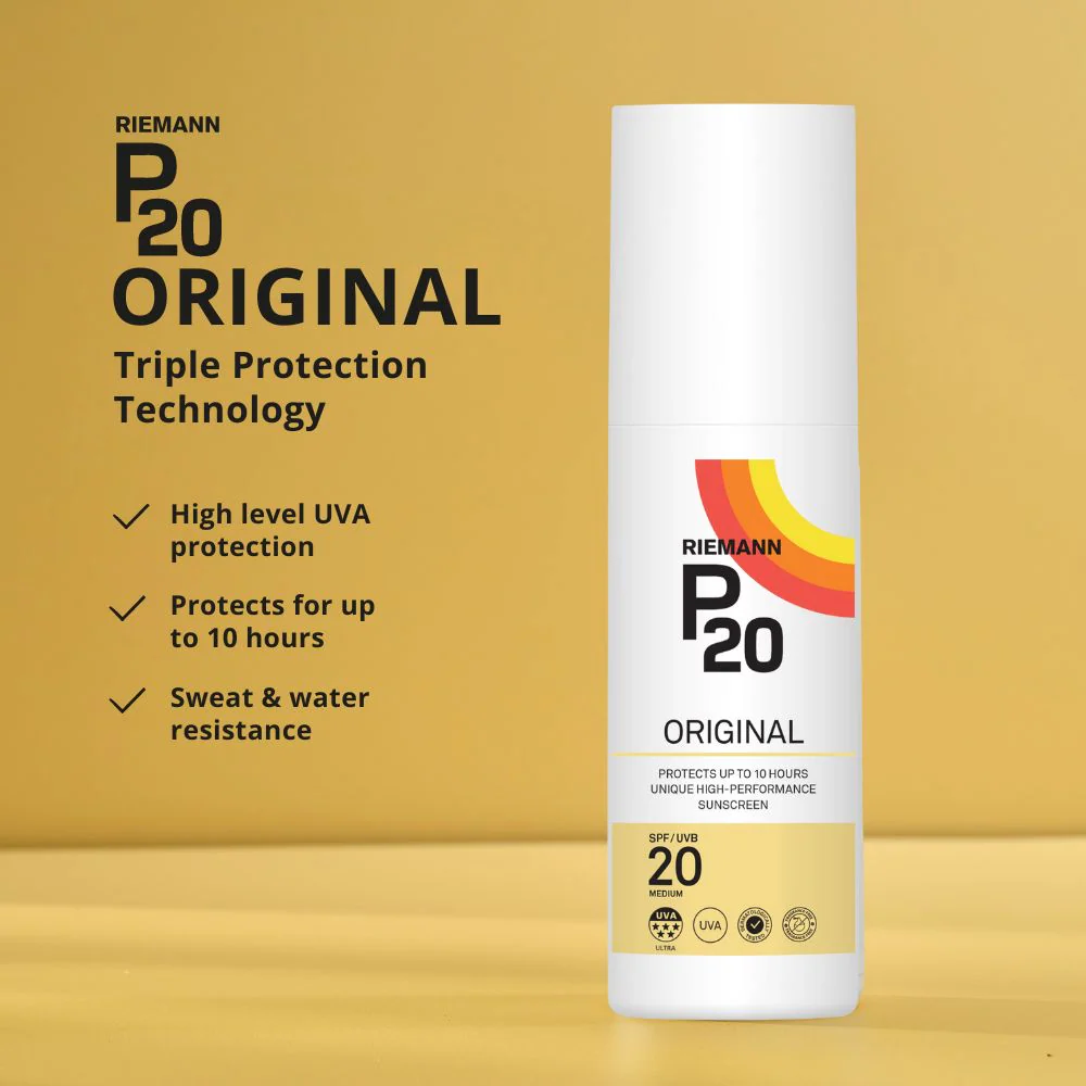 Riemann P20 Original Sun Cream Spray SPF20 200ml - Image 3