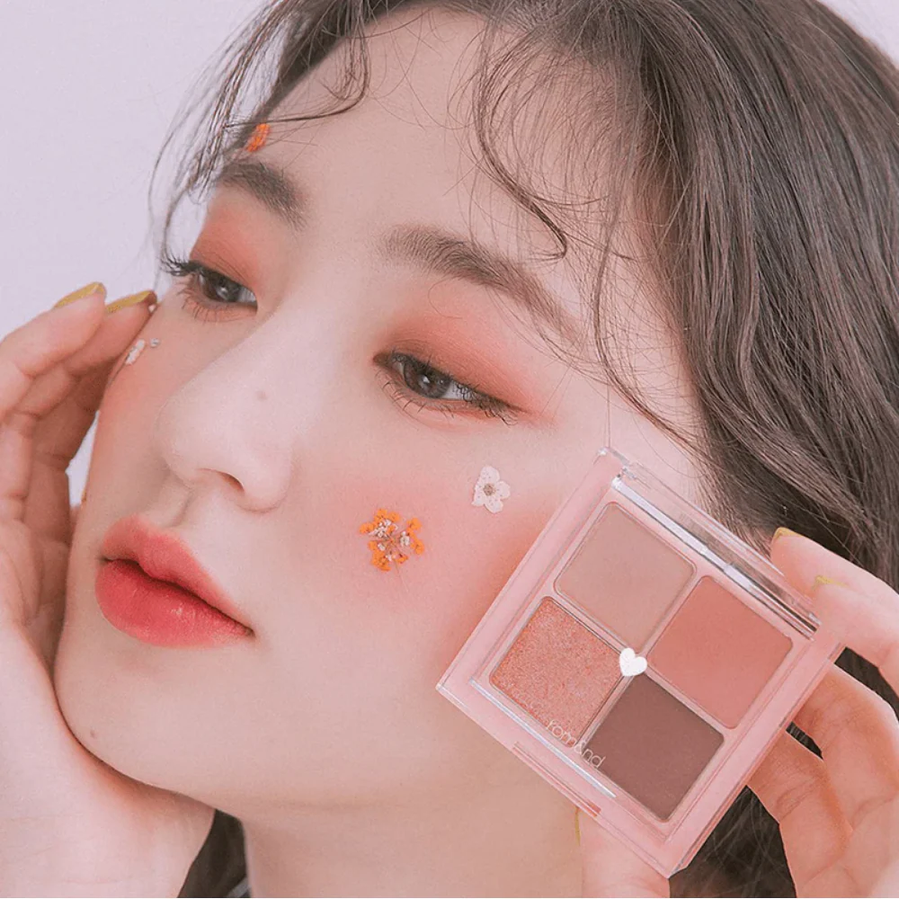 ROM&ND Better Than Eyes 01 Mango Tulip 4 Colour Eyeshadow Palette - Image 3