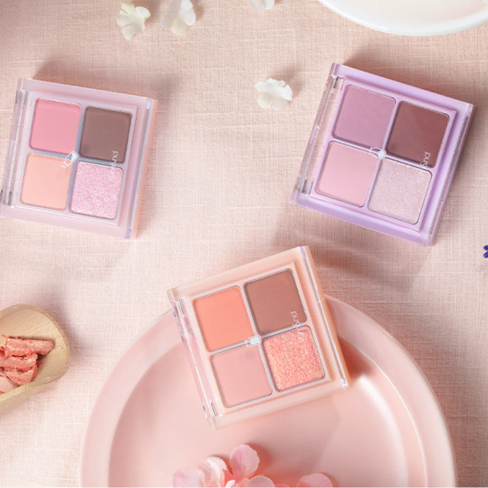 ROM&ND Better Than Eyes 02 Dry Rose 4 Colour Eyeshadow Palette - Image 3