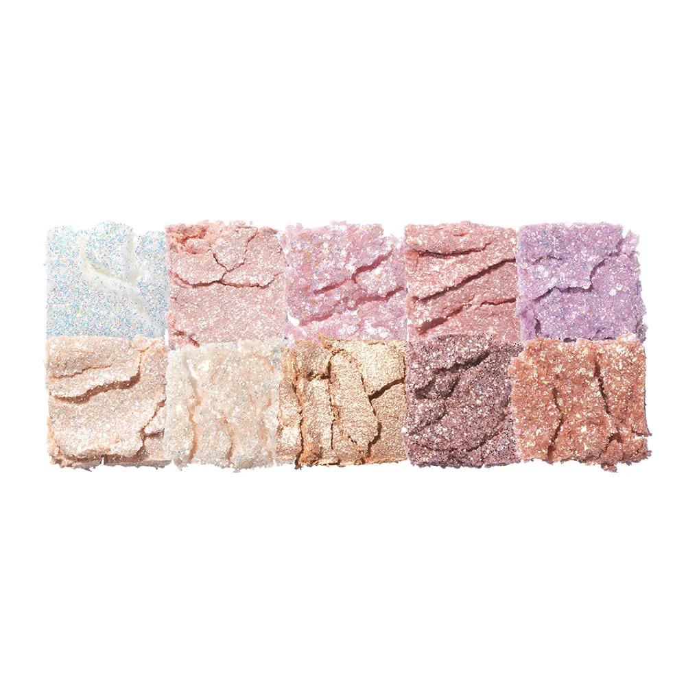 ROM&ND Better Than Palette 00 Light & Glitter Garden 10 Colour Makeup Palette - Image 3