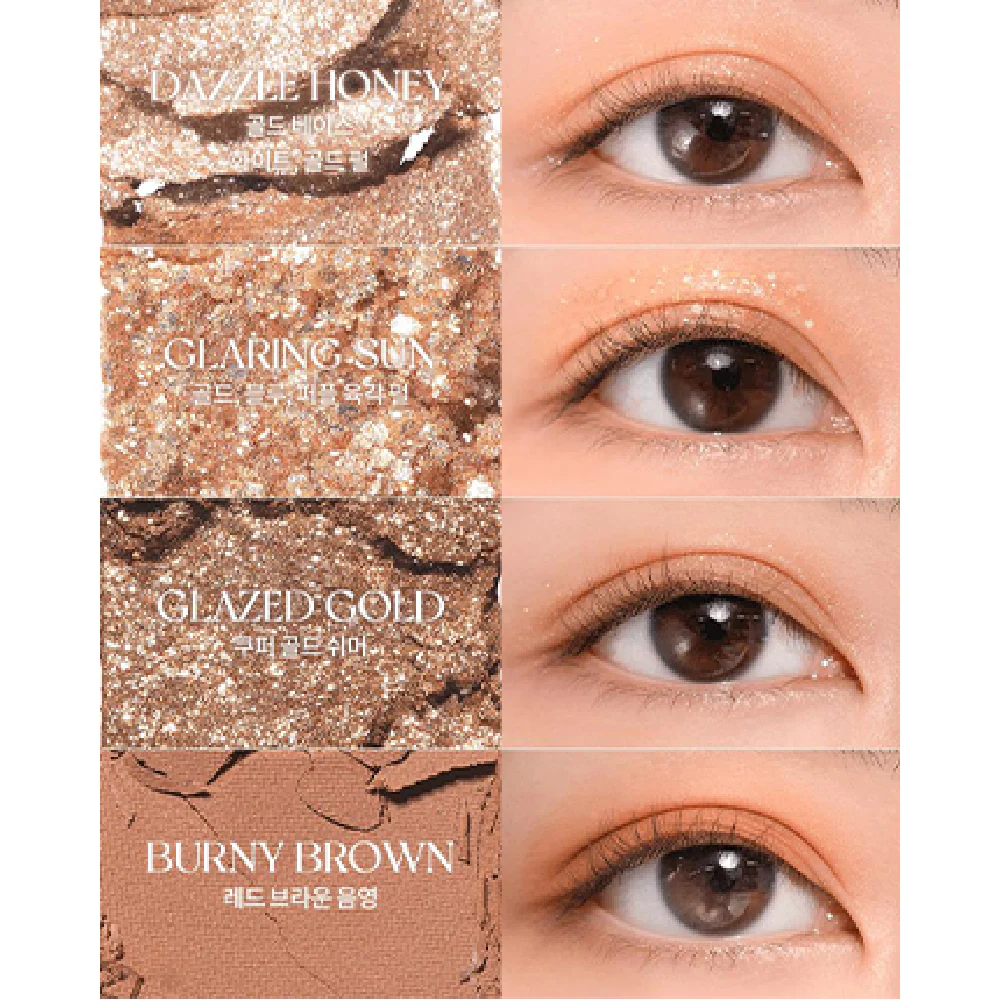 ROM&ND Better Than Palette 02 Mahogany Garden 10 Colour Makeup Palette - Image 4