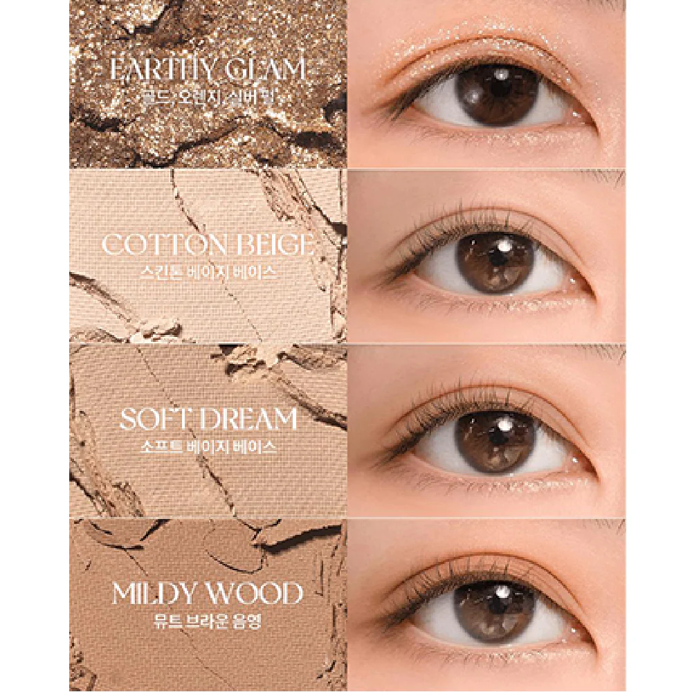 ROM&ND Better Than Palette 02 Mahogany Garden 10 Colour Makeup Palette - Image 5