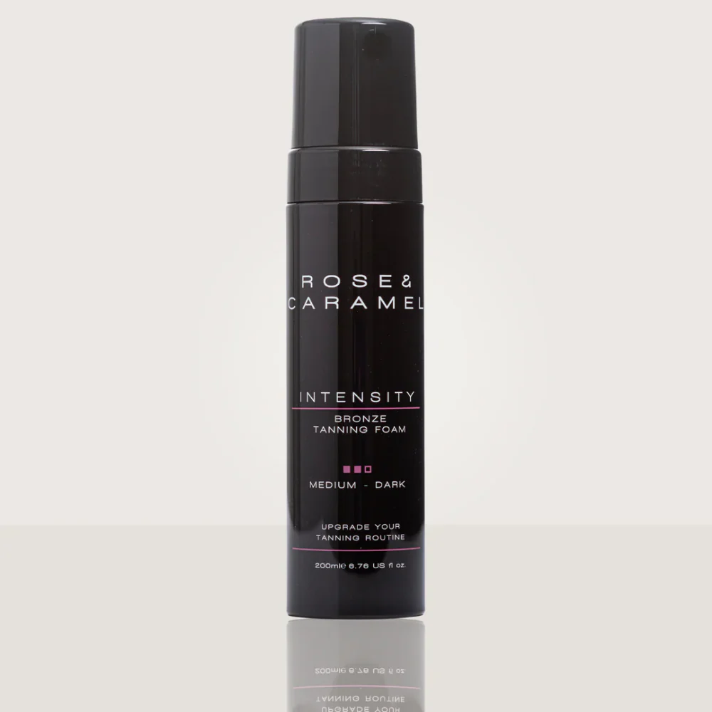 Rose & Caramel Intensity Medium-Dark Bronzed Self-Tanning Mousse 200ml - Image 4