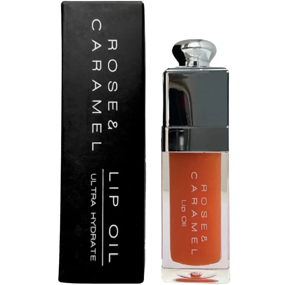Rose & Caramel Ultra Hydrate Lip Oil 10ml - Image 2