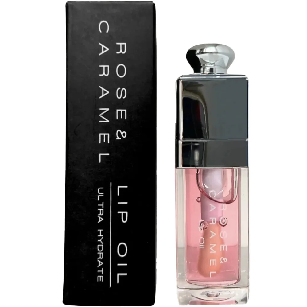 Rose & Caramel Ultra Hydrate Lip Oil 10ml - Image 3