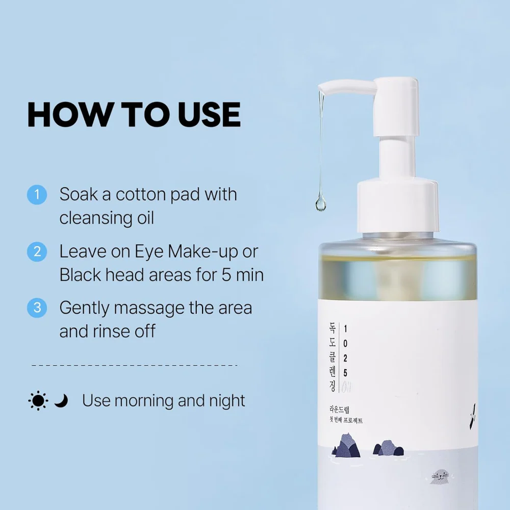 Round Lab 1025 Dodko Cleansing Oil 200ml - Image 5