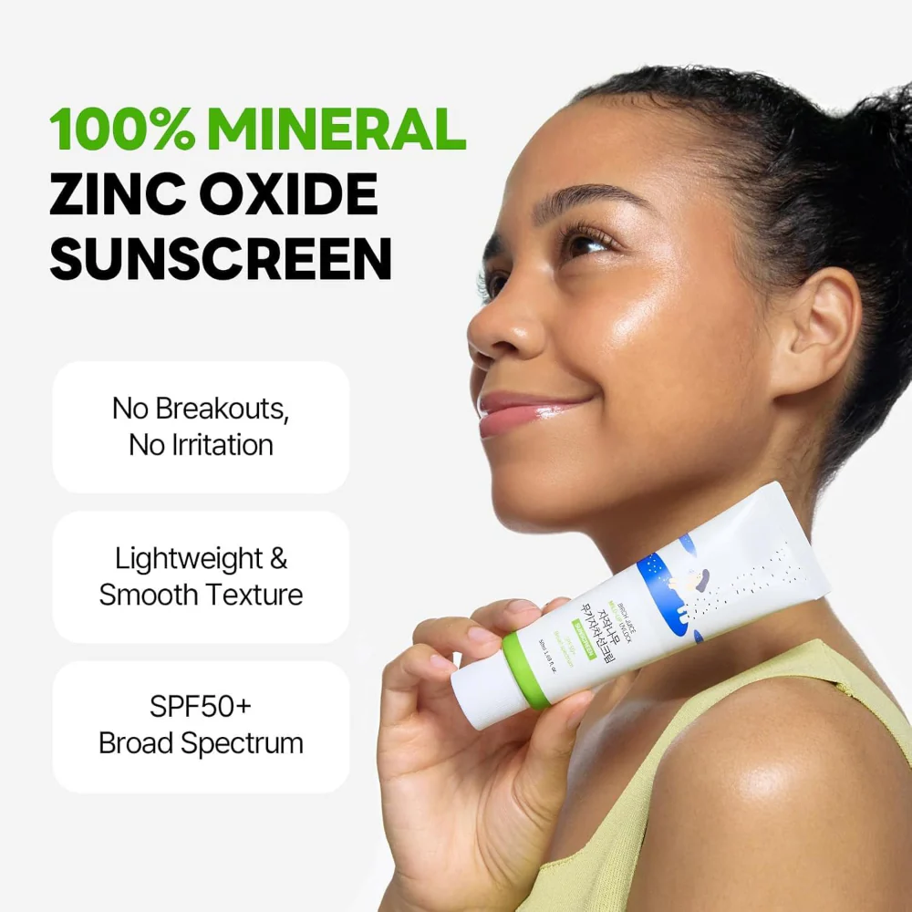 Round Lab Birch Juice UVLock Mild-Up Sunscreen PA++++ SPF50+ 50ml - Image 4