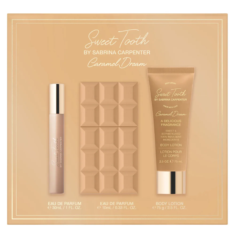 Sabrina Carpenter Sweet Tooth Caramel Dream Eau De Parfum Gift Set 30ml - Image 3