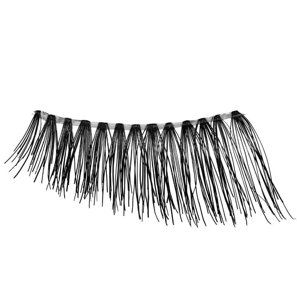 Salon System 3/4 Length Classic Volume Strip Lashes Black 099 - Image 2