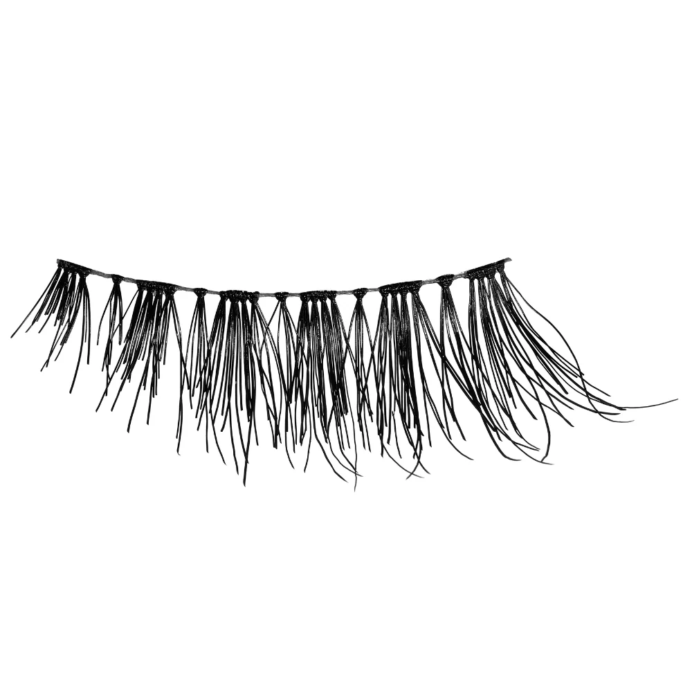Salon System 3/4 Length Wispy Volume Strip Lashes Black 022 5 Pack - Image 2