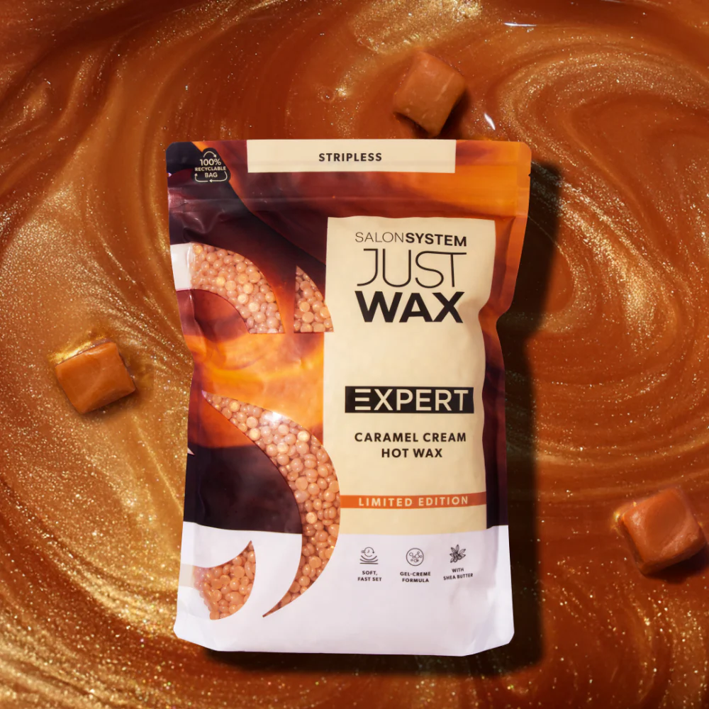 Salon System Just Wax Expert Caramel Cream Hot Wax 700g - Image 2