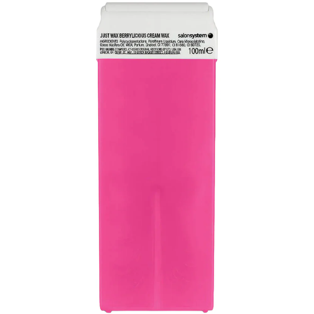 Salon System Just Wax Roller Wax Cartridges Berrylicious 6 x 100ml - Image 2