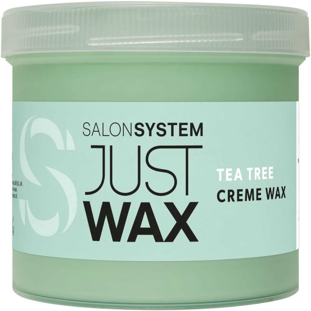 Salon System Just Wax Tea Tree Creme Wax Trio Pack 3 x 450g - Image 2