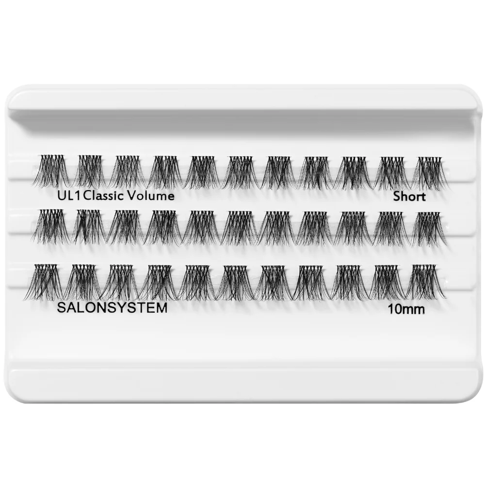 Salon System Underlash UL1 Classic Volume Short Individual Lashes Black - Image 2